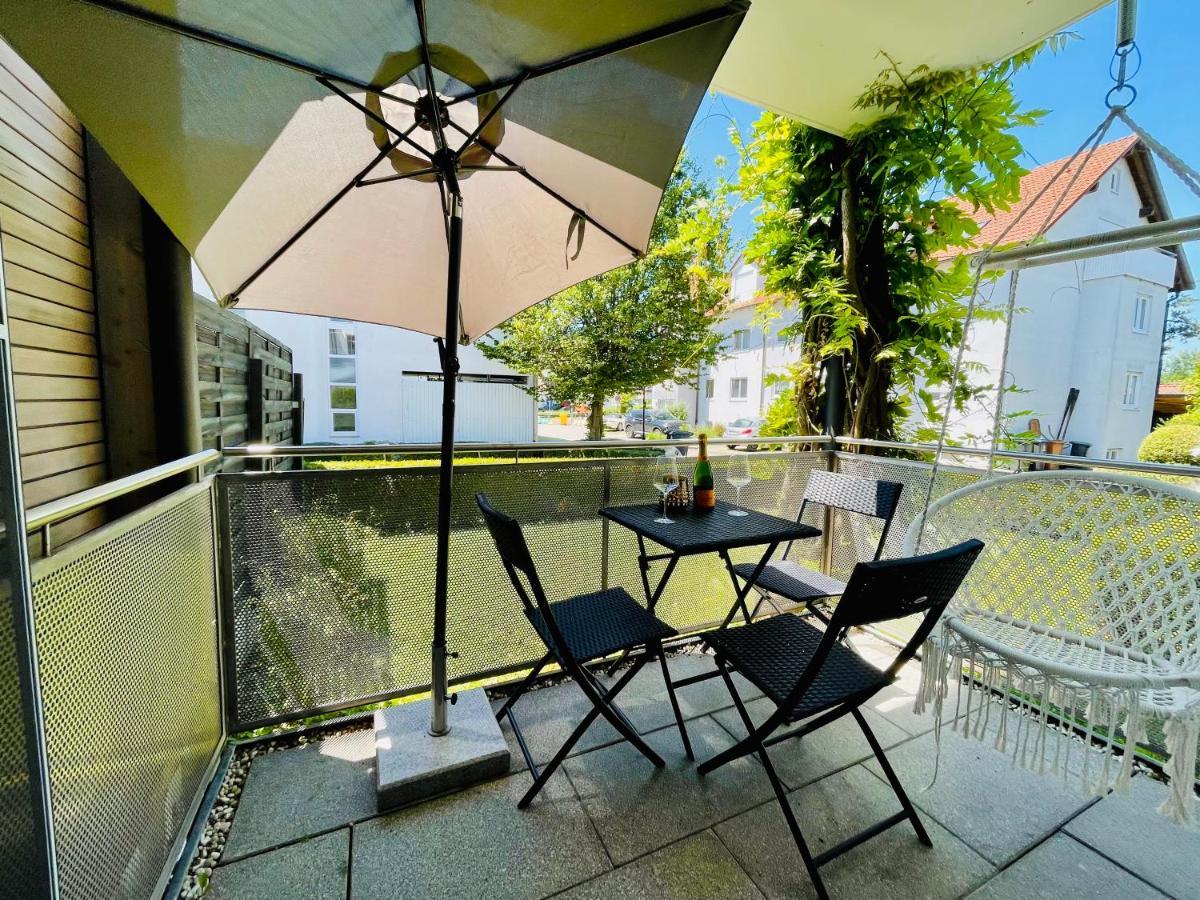 Ferien-Apartment Silberweide Mit Privatstrand Фридрихсхафен Экстерьер фото